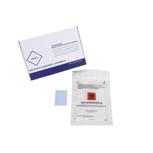 Caja de embalaje para productos farmacéuticos - PathoShield 5 - DGP Intelsius GmbH - para muestras biológicas / de transporte / de papel