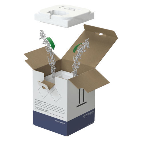 Caja de embalaje para productos farmacéuticos - PHARMATHERM 3 - DGP Intelsius GmbH - para muestras biológicas / de transporte / para productos termosensibles