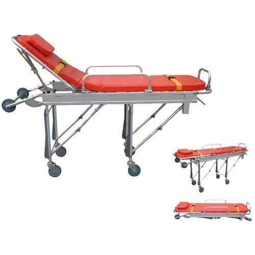 Carro camilla para ambulancias - CK-DDC-3 - Chen Kuang Industries - manual / plegable / de 2 secciones