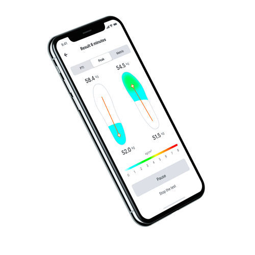 Aplicación Android de análisis - FeetMe® Evaluation - Feetme - de evaluación / para evaluación de la marcha / para evaluación postural