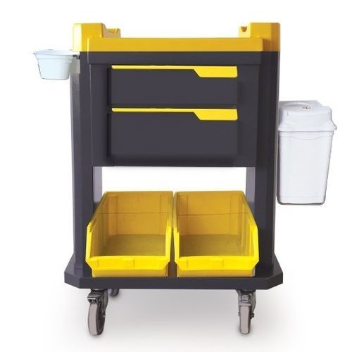 Carro para apósitos - W.DT.10 series - Nisan Medikal San. ve Tic. Ltd. Sti. - de almacenamiento / de acero inoxidable / con cajón