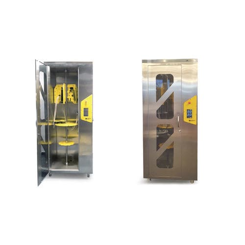 Armario para secado - W.EDC.102 - Nisan Medikal San. ve Tic. Ltd. Sti. - endoscópico / con puerta / de acero inoxidable
