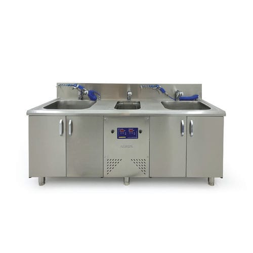 Baño de ultrasonidos médico - S.UC.102 - Nisan Medikal San. ve Tic. Ltd. Sti. - de acero inoxidable