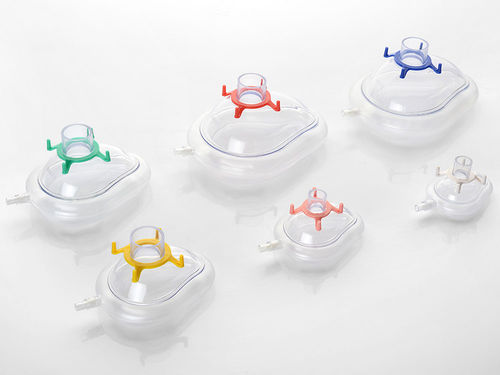 Máscara para anestesia de un solo uso - B2100 - Ningbo Xinwell Medical Technology - transparente