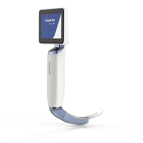 Videolaringoscopio pediátrico - XY-204-A1  - Ningbo Xinwell Medical Technology - con monitor de vídeo integrado / con hoja