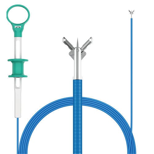 Pinza quirúrgica - ATE-QYQ-D-23×1600  - Ningbo Xinwell Medical Technology - de biopsia / desechable / de acero inoxidable
