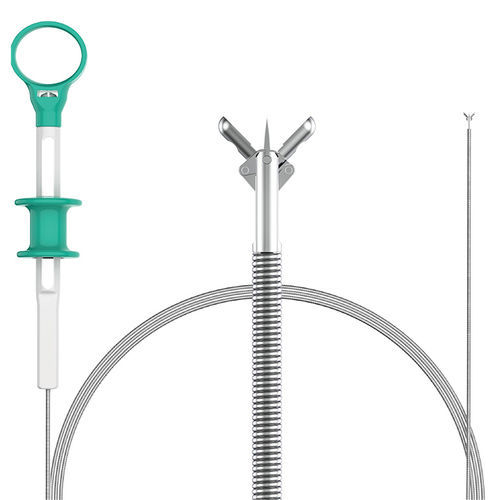 Pinza quirúrgica - ATE-QYQ-E-23×1600  - Ningbo Xinwell Medical Technology - de biopsia / desechable / de acero inoxidable