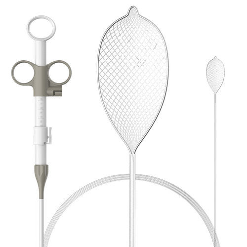 Cesta endoscopica para la extracción de cuerpos extraños en el esófago - ATE-YWQ-TY-18*1600*20 - Ningbo Xinwell Medical Technology - de malla