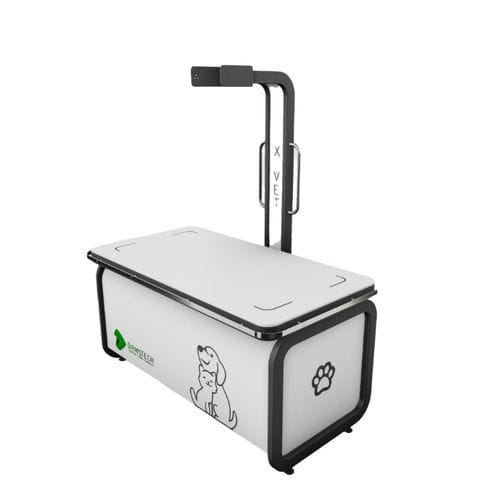 Mesa de radiografía veterinaria con columna portatubos - X-VET - Damstech sas