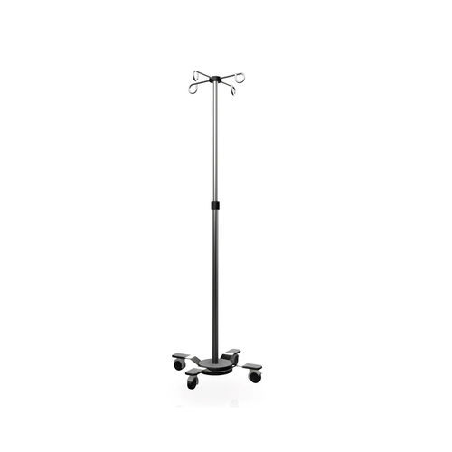 Portasueros con ruedas - PS-MED - Damstech sas - 4 ganchos / de altura variable / de acero inoxidable