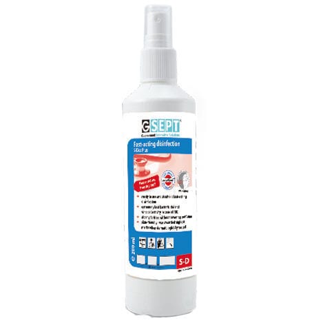 Desinfectante para suelos y superficies - G-SEPT D-Des Plus - Glomin - líquido / 500 mL / a base de alcohol