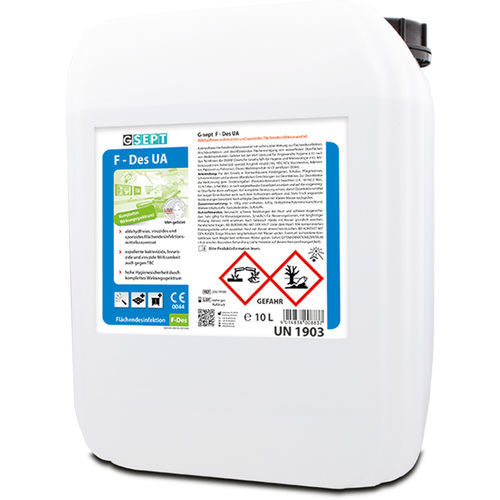 Desinfectante para suelos y superficies - G-SEPT F-Des UA - Glomin - líquido / 10000 mL