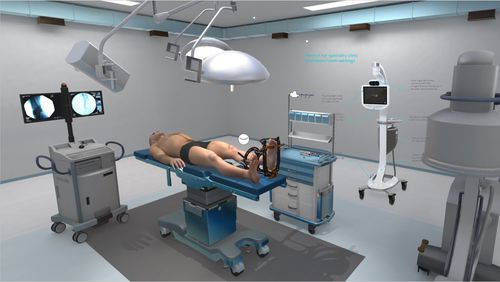 Sala de realidad virtual inmersiva - VIROO® - Virtualware - para cirugía / para cuidados de enfermería / para la formación en medicina