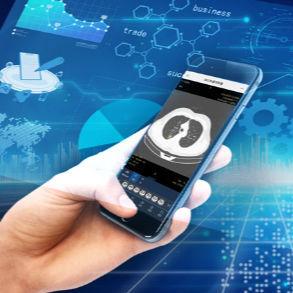 Aplicación Android de gestión de datos - Smart E-film - Huiying Medical Technology (Beijing) Co., Ltd. - de seguridad / con inteligencia artificial / para smartphone