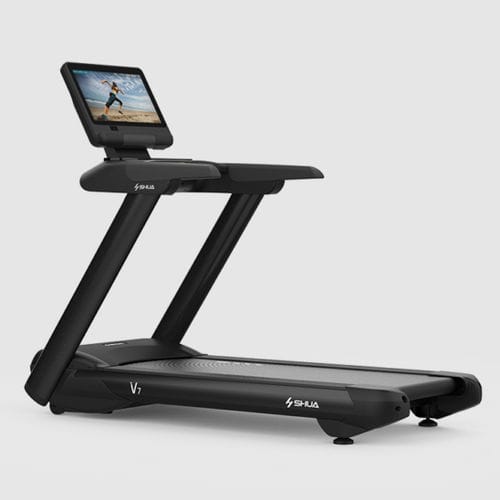 Cinta de correr con baranda - SH-T850T - Shuhua Sports - con inclinación