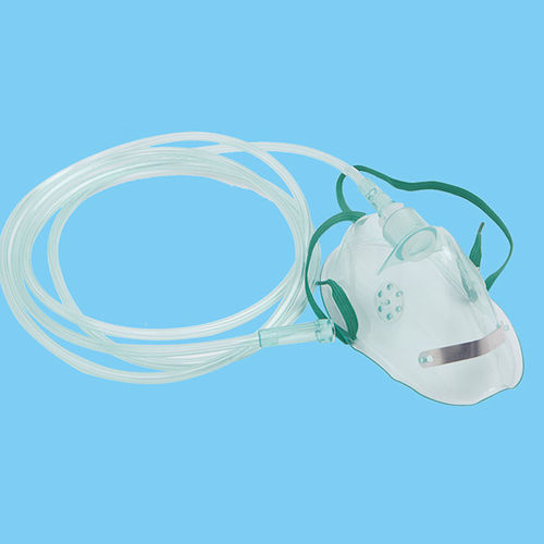 Máscara de oxígeno pediátrica - SG060-10 - Shanghai easy Medical Technology - para adulto / de PVC / transparente