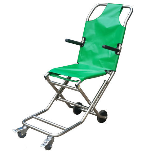 Silla de evacuación salvaescaleras - YHR-W3A - Zhangjiagang Herui Medical Equipment Co., Ltd. - plegable / con respaldo regulable / elevadora