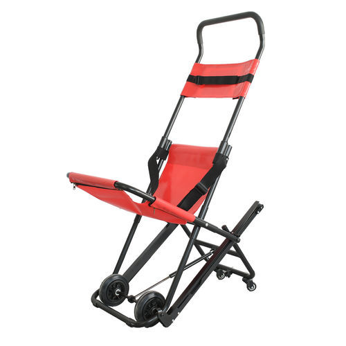 Silla de evacuación salvaescaleras - YHR-W4 - Zhangjiagang Herui Medical Equipment Co., Ltd. - plegable / con respaldo regulable / elevadora