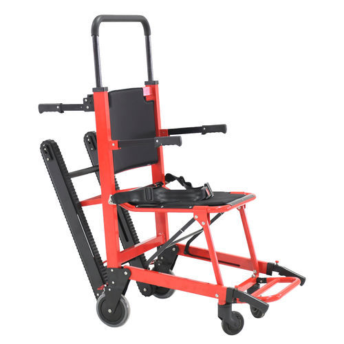 Silla de evacuación salvaescaleras - YHR-W5 - Zhangjiagang Herui Medical Equipment Co., Ltd. - plegable / con respaldo regulable / con ruedas