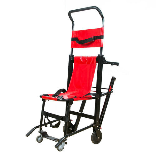 Silla de evacuación salvaescaleras - YHR-W6 - Zhangjiagang Herui Medical Equipment Co., Ltd. - plegable / de altura variable / con respaldo regulable
