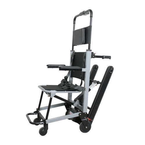 Silla de evacuación salvaescaleras - YHR-LD10 - Zhangjiagang Herui Medical Equipment Co., Ltd. - eléctrica / plegable / con respaldo regulable