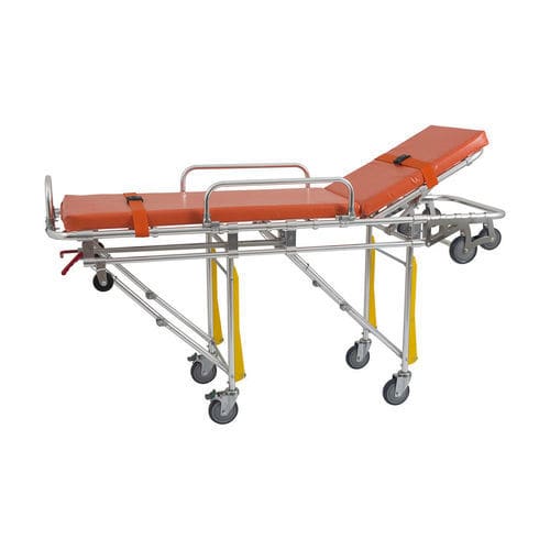 Carro camilla para ambulancias - YHR-A1 - Zhangjiagang Herui Medical Equipment Co., Ltd. - manual / plegable / de altura variable