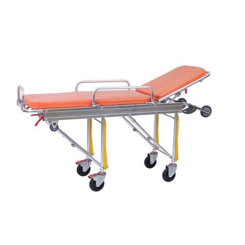 Carro camilla para ambulancias - YHR-A2 - Zhangjiagang Herui Medical Equipment Co., Ltd. - manual / plegable / de altura variable
