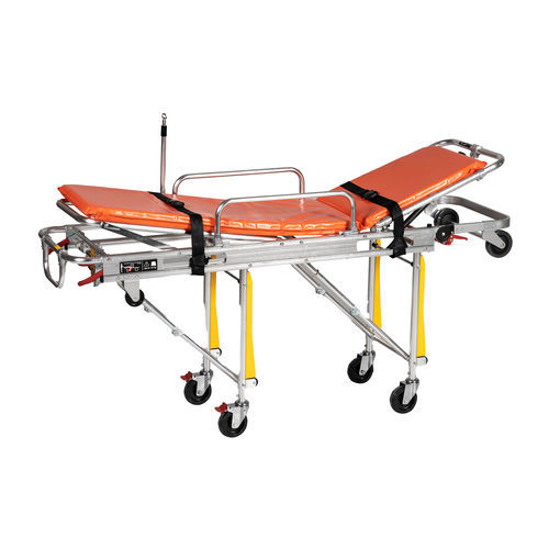 Carro camilla para ambulancias - YHR-A3 - Zhangjiagang Herui Medical Equipment Co., Ltd. - manual / plegable / de altura variable