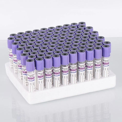 Tubo de extracción EDTA - Cangzhou Yongkang Medical Devices Co., Ltd. - de laboratorio / para diagnóstico / cilíndrico