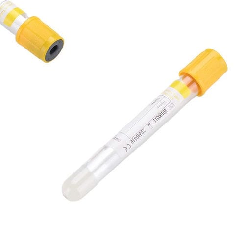 Tubo de extracción para diagnóstico - Cangzhou Yongkang Medical Devices Co., Ltd. - cilíndrico / de sangre / de suero