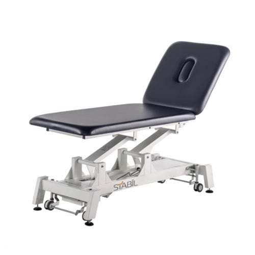 Mesa de reconocimiento de fisioterapia - Stabil Pro - Stabil Equipment Ltd (UK) - eléctrica / de altura fija / de 2 secciones