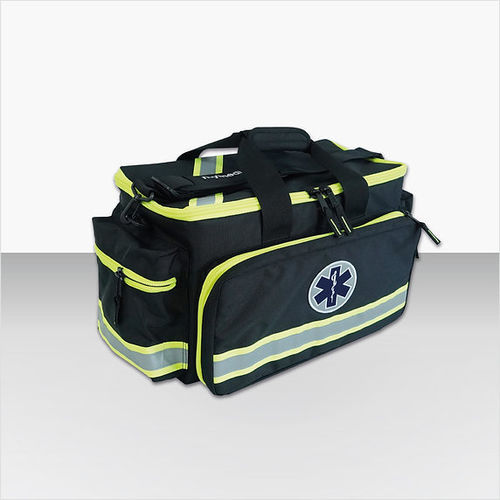 Bolsa de emergencia - my-EMS-black - Myungmoon Medical (mymedical) - para dispositivos médicos / de médico / bandolera