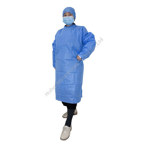 Bata quirúrgica unisex - WM-SG01 - Hubei Wenmai Healthcare - L / XL / M