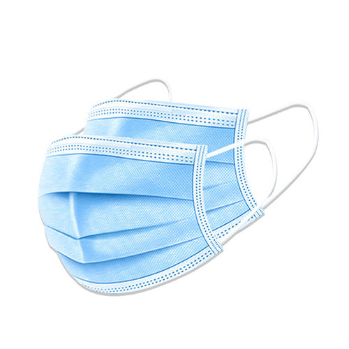 Mascarilla quirúrgica de polipropileno - WM-FM04 - Hubei Wenmai Healthcare - para adulto / caja de 50 / azul