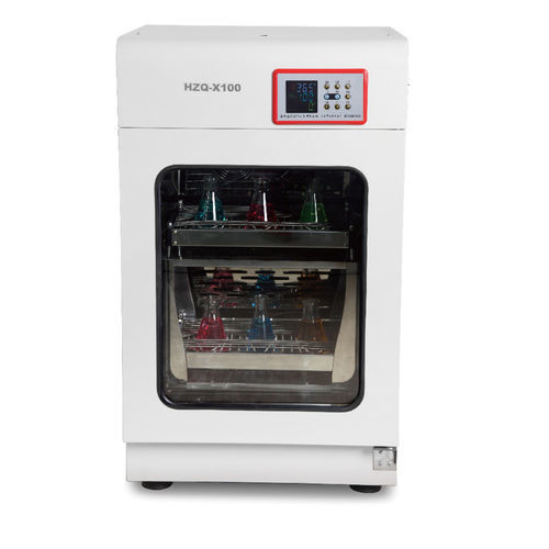 Incubadora de laboratorio de aire caliente - HZQ-X100 - Qingdao Jiading Analytical Instruments Co., Ltd. - de cultivo celular / con 1 puerta / con agitación
