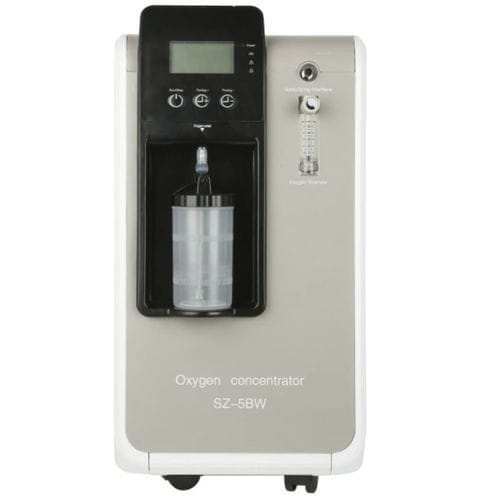 Concentrador de oxígeno médico - ZYJ-SS-SZ-5BW - Qingdao Jiading Analytical Instruments Co., Ltd. - con ruedas / PSA