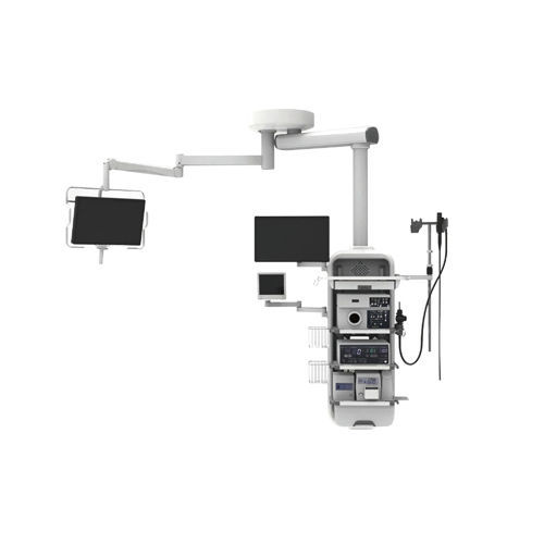 Brazo de distribución de techo - G-D3-1-MP13 - Galbino Technology - para endoscopia / modular / de altura regulable