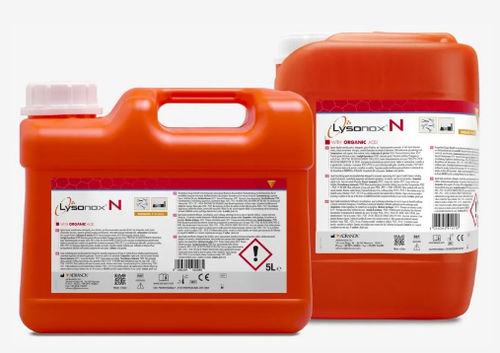 Detergente con ácido - Lysonox® N - ADRANOX - líquido / 5000 mL / 10000 mL