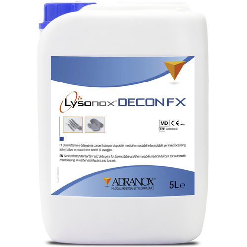 Detergente desinfectante - Lysonox® Decon Fx - ADRANOX - líquido / 5000 mL / 10000 mL