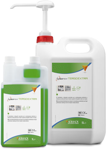 Detergente desinfectante - Lysonox® Tergo Extra - ADRANOX - líquido / 5000 mL / 1000 mL