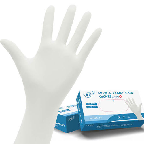 Guante de látex - DCLG-001 - Decheng Medical - médico / de reconocimiento / de lavado