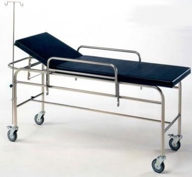 Carro camilla para traslado de pacientes - CTP101 - MC Saber - manual / de 2 secciones / con portasueros