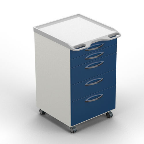 Armario para instrumental dental - TR1 - Kartal Dental - para gabinete dental / con cajón / con ruedas