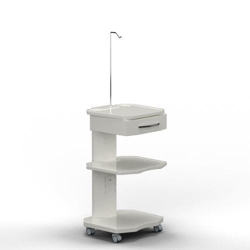 Carro médico - TR3 - Kartal Dental - para instrumental dental / de metal / 3 estantes