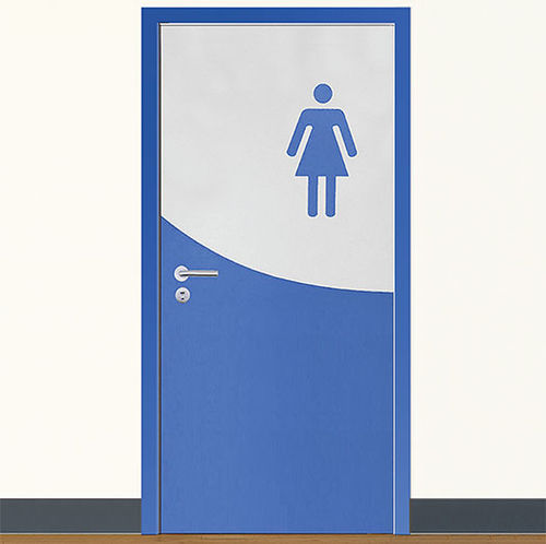 Puerta de protección - Woodmans Meditech - de hospital