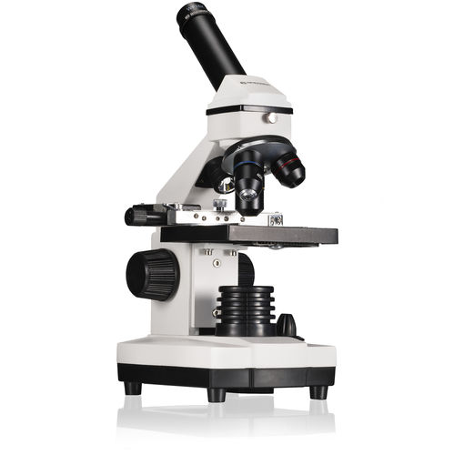 Microscopio óptico - Biolux NV  - Bresser - de laboratorio / recto / monocular