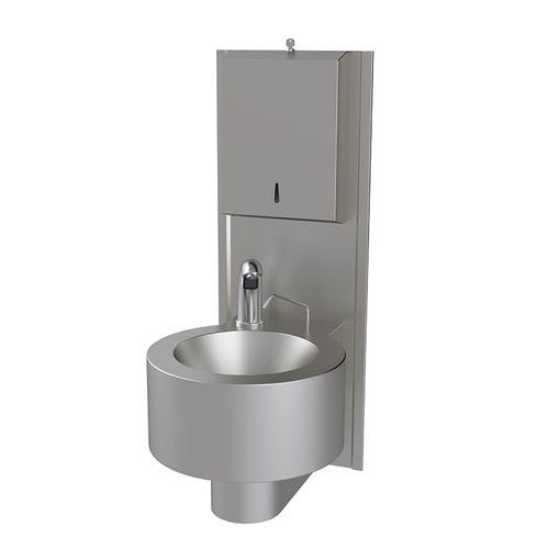 Lavamanos médico - GHS310 - Proxenon - 1 estación / de acero inoxidable / de pared