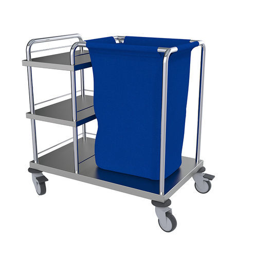 Carro médico - GLT324 - Proxenon - de hospital / de dispensación de medicamentos / de acero inoxidable