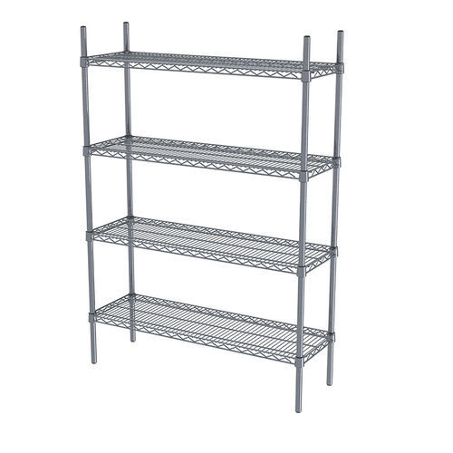 Estantería modular - SWS175 series - Proxenon - móvil / enrejada / de acero inoxidable