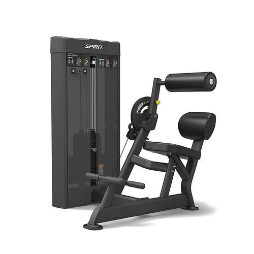 Máquina de musculación extensión de espalda - SP-4609 - SPIRIT Fitness - crunch abdominal